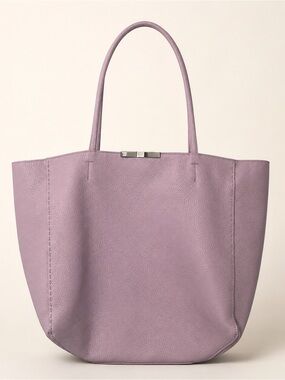 Ted Baker Lilac Pebbled Leather Tote